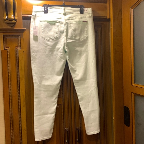 NWT Hudson Natalie Mid-rise Skinny Ankle Mint Green Size 32 - Picture 3 of 4